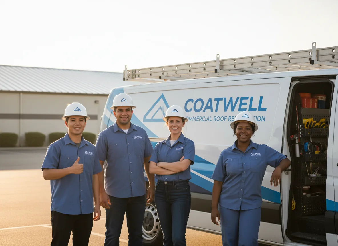 Commercial roof coating company in Wyandotte, OK